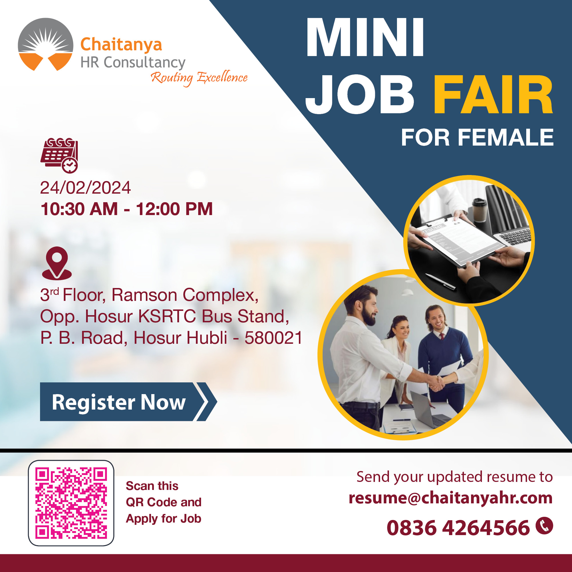 Job fair Hubli, Hubli career opportunities, Employment event Hubli, Job openings Hubli, Recruitment event Hubli, Career fair Hubli, Job fair 24th Feb 2024, Hubli job fair 2024, Job fair registration Hubli, Hubli job opportunities